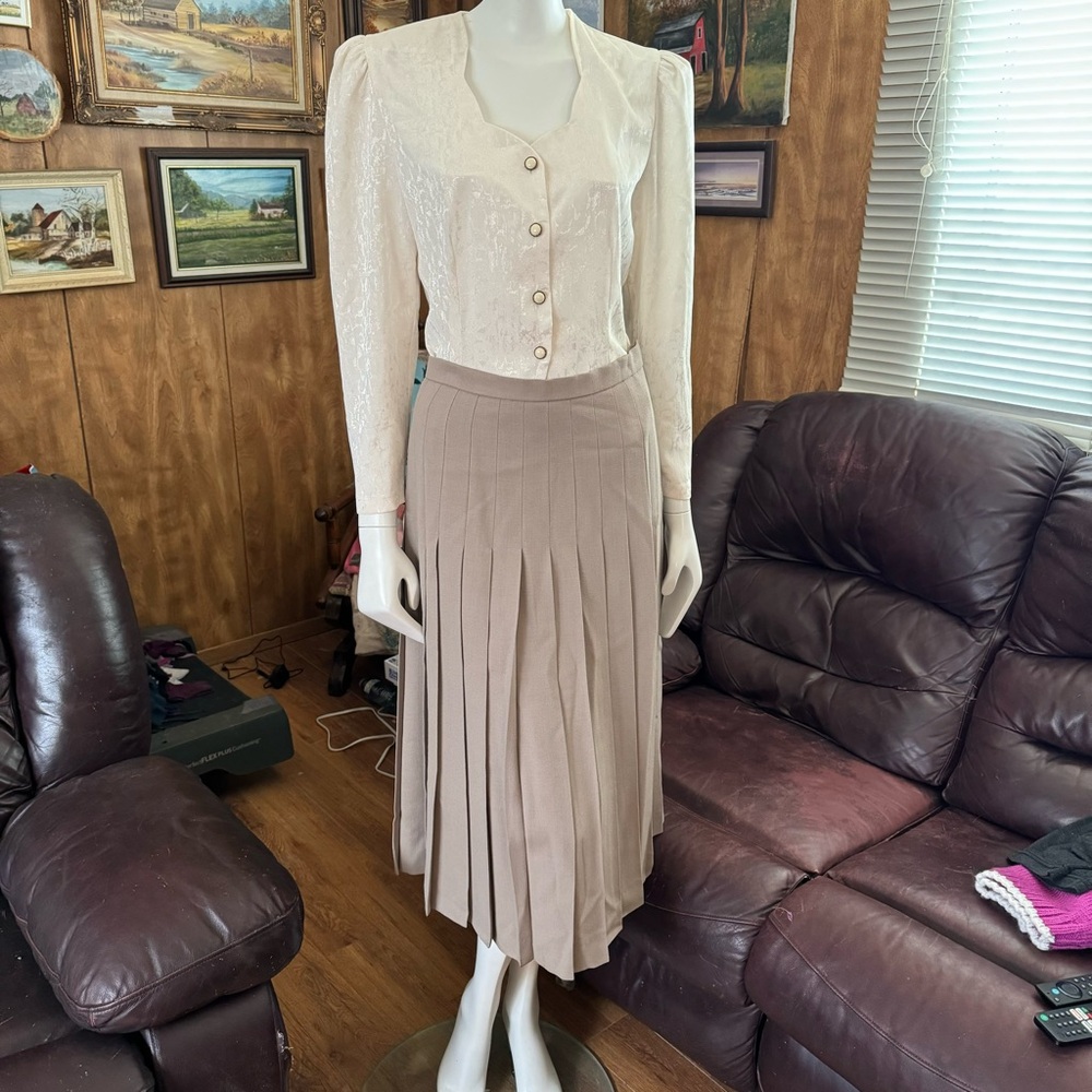 Vintage Wool Skirt